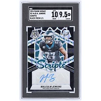 Malcolm Jenkins Philadelphia Eagles Autographed 2024 Panini Mosaic Black Prizm Scripts #SC-MJS #1/1 SGC Authenticated 9.5/10 Card
