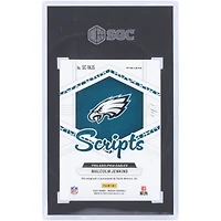 Malcolm Jenkins Philadelphia Eagles Autographed 2024 Panini Mosaic Black Prizm Scripts #SC-MJS #1/1 SGC Authenticated 9.5/10 Card