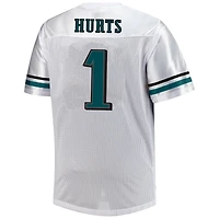 Maillot à col en V blanc pour hommes Fanatics Jalen Hurts des Eagles de Philadelphie, grande taille