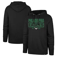 Sweat à capuche noir pour hommes des Eagles de Philadelphie '47 Box Out Headline