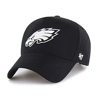 Casquette ajustable noire Philadelphia Eagles Foundation Offside '47 pour homme