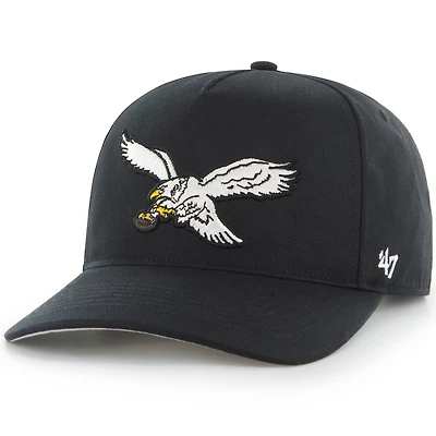 Men's '47 Black Philadelphia Eagles Hitch Adjustable Hat