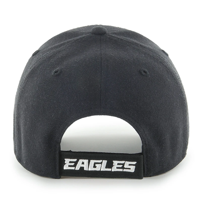 Men's '47 Black Philadelphia Eagles MVP Adjustable Hat
