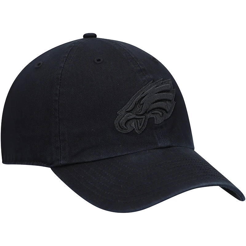 Casquette réglable Tonal Clean Up de l'équipe des Eagles de Philadelphie '47 pour homme, noire
