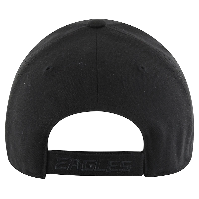 Casquette ajustable ton sur ton Philadelphia Eagles '47 noire pour homme