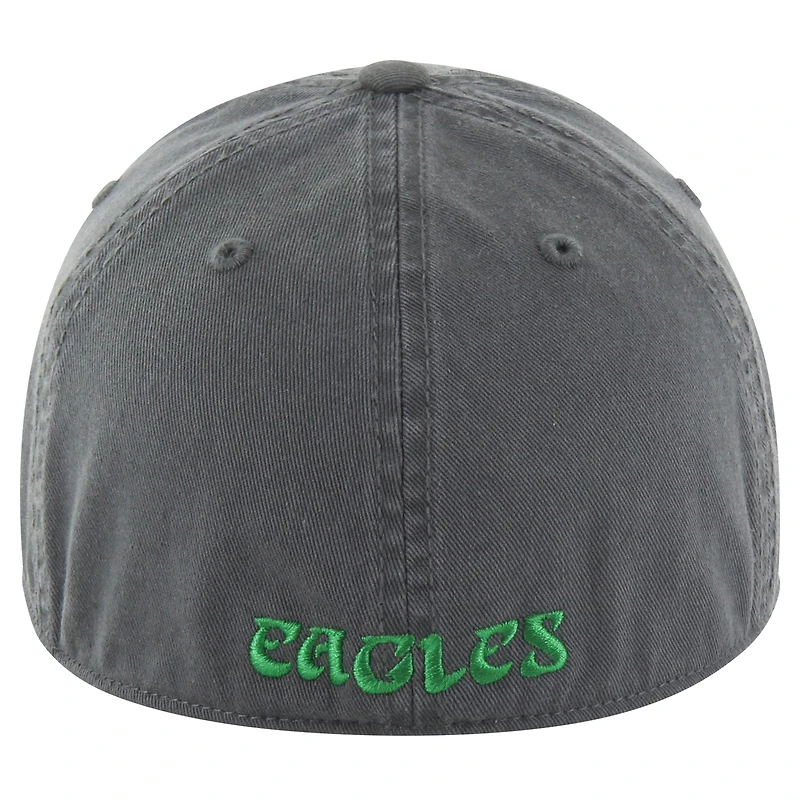 Casquette ajustée '47 Charcoal Philadelphia Eagles Classic Franchise Legacy pour hommes
