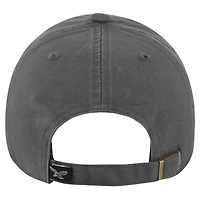 Casquette ajustable '47 Charcoal Philadelphia Eagles Clean Up Team Script pour homme