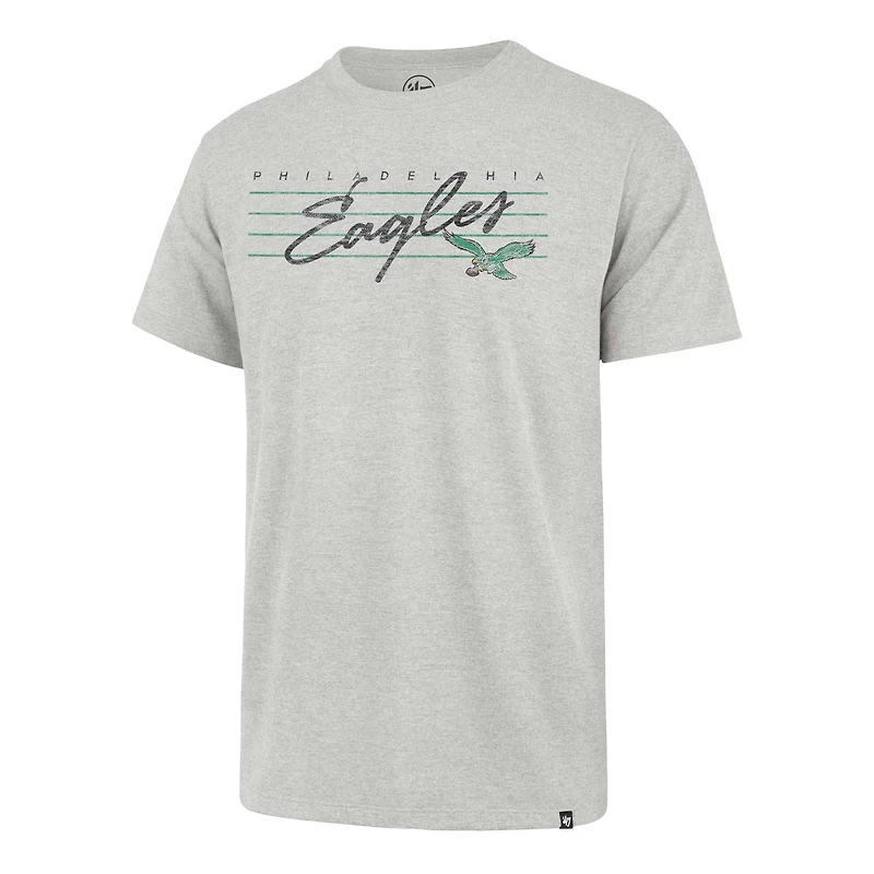 T-shirt gris '47 pour hommes des Eagles de Philadelphie Downburst Franklin
