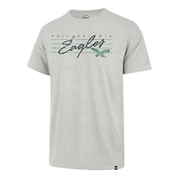 T-shirt gris '47 pour hommes des Eagles de Philadelphie Downburst Franklin