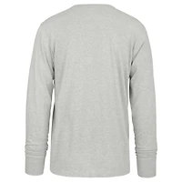 T-shirt à manches longues '47 gris Philadelphia Eagles Premier Franklin pour hommes