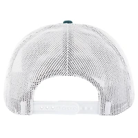 Casquette ajustable non structurée de l'équipe Philadelphia Eagles '47 verte/blanche pour homme