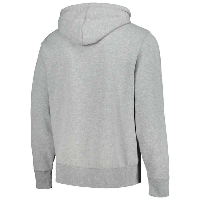 Chandail à capuchon enfiler Headline des Eagles de Philadelphie '47 gris chiné pour homme