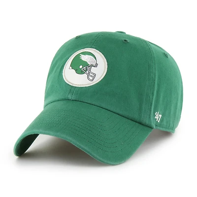 Men's '47  Kelly Green Philadelphia Eagles Hard Hat Clean Up Adjustable Hat