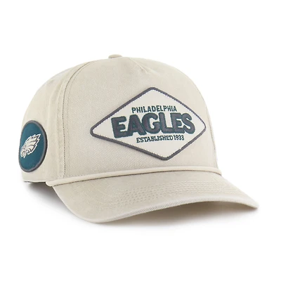 Casquette ajustable Cairn Hitch kaki '47 pour homme des Philadelphia Eagles