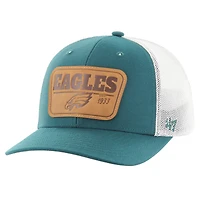 Men's '47 Midnight Green/White Philadelphia Eagles Thrash Trophy Flex Hat
