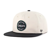 Casquette ajustable Payson Captain des Eagles de Philadelphie, modèle naturel '47, pour homme