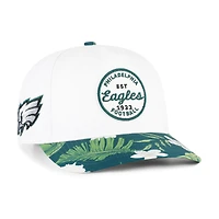 Casquette ajustable Philadelphia Eagles « 47 » blanche et vert nuit pour homme