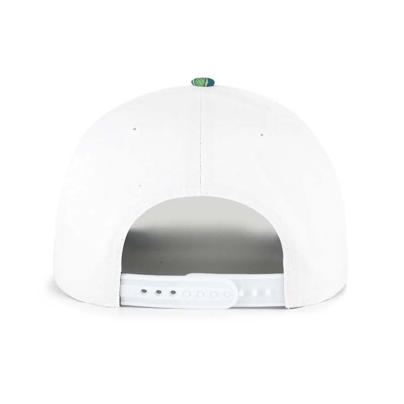 Men's '47 White/Midnight Green Philadelphia Eagles Beach Side Hitch Adjustable Hat