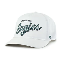 Casquette ajustable blanche « 47 Philadelphia Eagles Brrr Fairway Hitch » pour homme