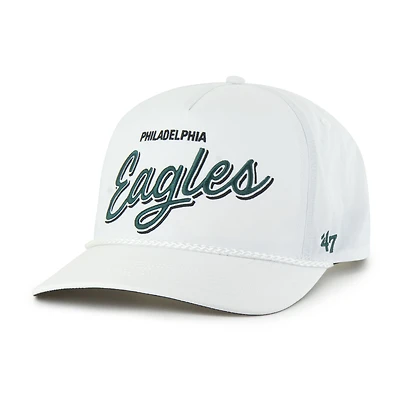 Casquette ajustable blanche « 47 Philadelphia Eagles Brrr Fairway Hitch » pour homme