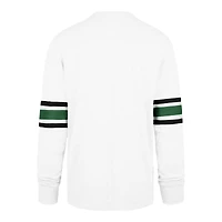 Men's '47 White Philadelphia Eagles Gridiron Throwback Premier Brex Long Sleeve T-Shirt