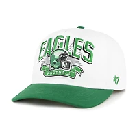 Men's '47  White Philadelphia Eagles Prime Play Adjustable Hitch Hat