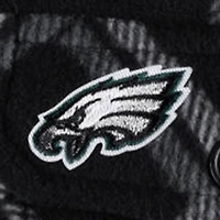 Veste-chemise boutonnée en flanelle noire pour homme des Philadelphia Eagles, modèle Industry, Antigua
