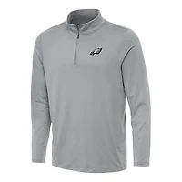 Haut à fermeture éclair quart de tour Reprocess gris Antigua pour homme des Philadelphia Eagles