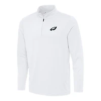 Haut à fermeture éclair quart de tour Reprocess blanc Antigua pour homme des Philadelphia Eagles
