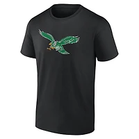 T-shirt gris authentique classique pour homme des Eagles de Philadelphie, personnalisé avec nom et numéro.