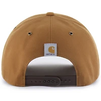 Men's Carhartt x '47  Brown Philadelphia Eagles Hitch Adjustable Hat