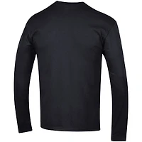 T-shirt à manches longues noir Champion des Philadelphia Eagles Seal pour homme