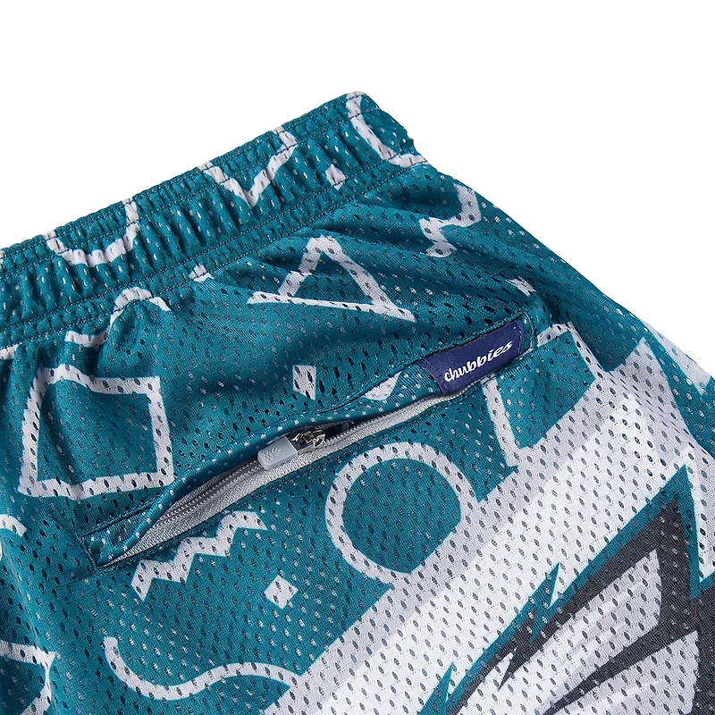 Short en maille Chubbies vert nuit pour homme des Philadelphia Eagles