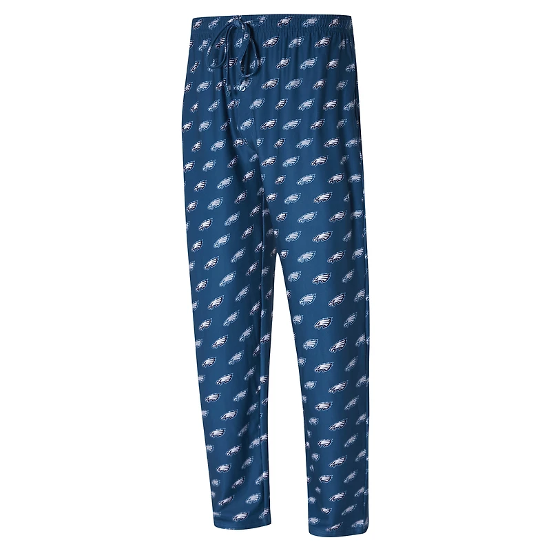 Pantalon en tricot pour homme Concepts Sport Midnight Green Philadelphia Eagles Record