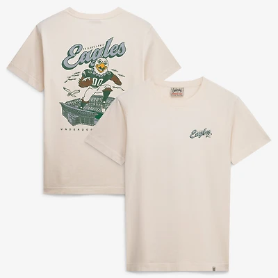 T-shirt graphique crème Underdog Apparel x Philadelphia Eagles pour homme