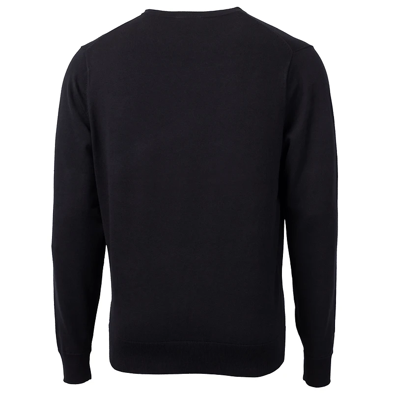 Pull à col en V noir pour homme, Cutter & Buck, Philadelphia Eagles, Lakemont Tri-Blend