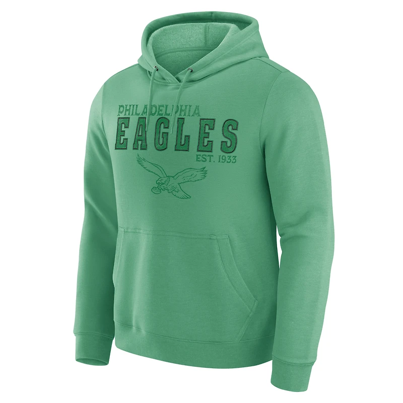 Sweat à capuche vert Kelly des Philadelphia Eagles pour homme de la collection Darius Rucker par Fanatics