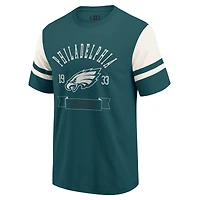 T-shirt de football pour homme la collection Darius Rucker par Fanatics, vert nuit, Philadelphia Eagles