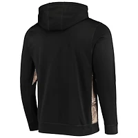 Sweat à capuche entièrement zippé en polaire Dunbrooke noir/Realtree Camo Philadelphia Eagles Decoy Tech pour hommes