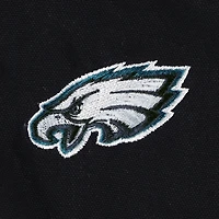 Men's Dunbrooke Black Philadelphia Eagles All-Star Tech Quarter-Zip Top