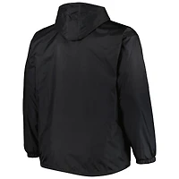 Veste entièrement zippée Dunbrooke noire pour hommes des Eagles de Philadelphie Big & Tall Legacy Stadium