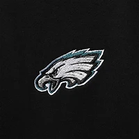 Sweat à capuche entièrement zippé doublure thermique Dunbrooke pour hommes, Philadelphia Eagles Craftsman, noir