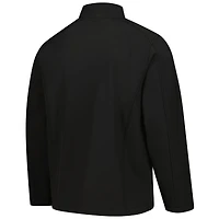 Men's Dunbrooke Black Philadelphia Eagles Sonoma Softshell Full-Zip Jacket