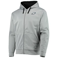 Men's Dunbrooke Gray/Black Philadelphia Eagles Apprentice Full-Zip Hoodie