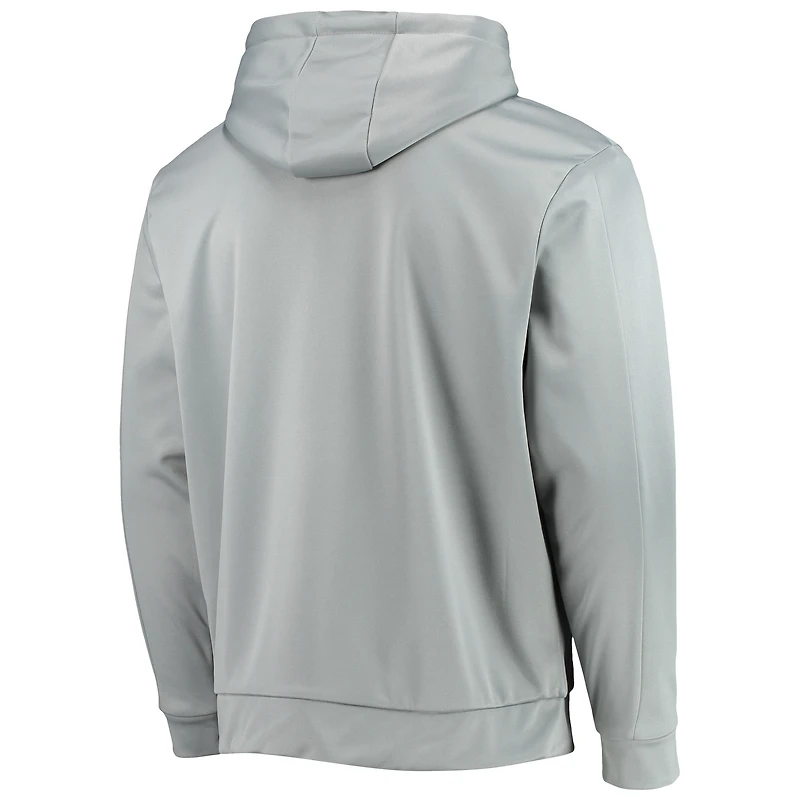 Men's Dunbrooke Gray/Black Philadelphia Eagles Apprentice Full-Zip Hoodie