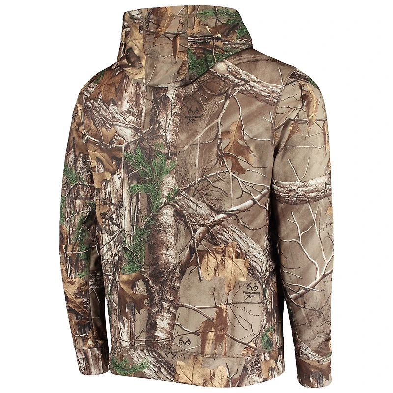 Men's Dunbrooke Realtree Camo Philadelphia Eagles Circle Champion Tech Fleece Pullover Hoodie