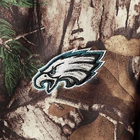 Men's Dunbrooke Realtree Camo Philadelphia Eagles Circle Champion Tech Fleece Pullover Hoodie