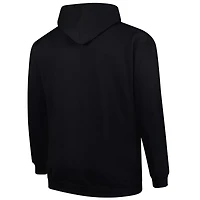 Sweat à capuche noir Philadelphia Eagles Big & Tall Pop pour hommes Fanatics