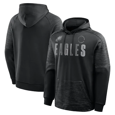 Sweat à capuche noir pour homme Fanatics Philadelphia Eagles Chip Shot