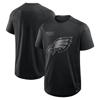 Men's Fanatics Black Philadelphia Eagles Deceptive Juke T-Shirt